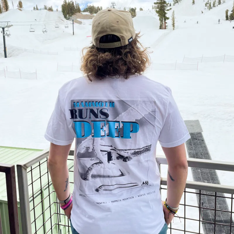 Record Snowfall T-Shirt sold by Mammoth