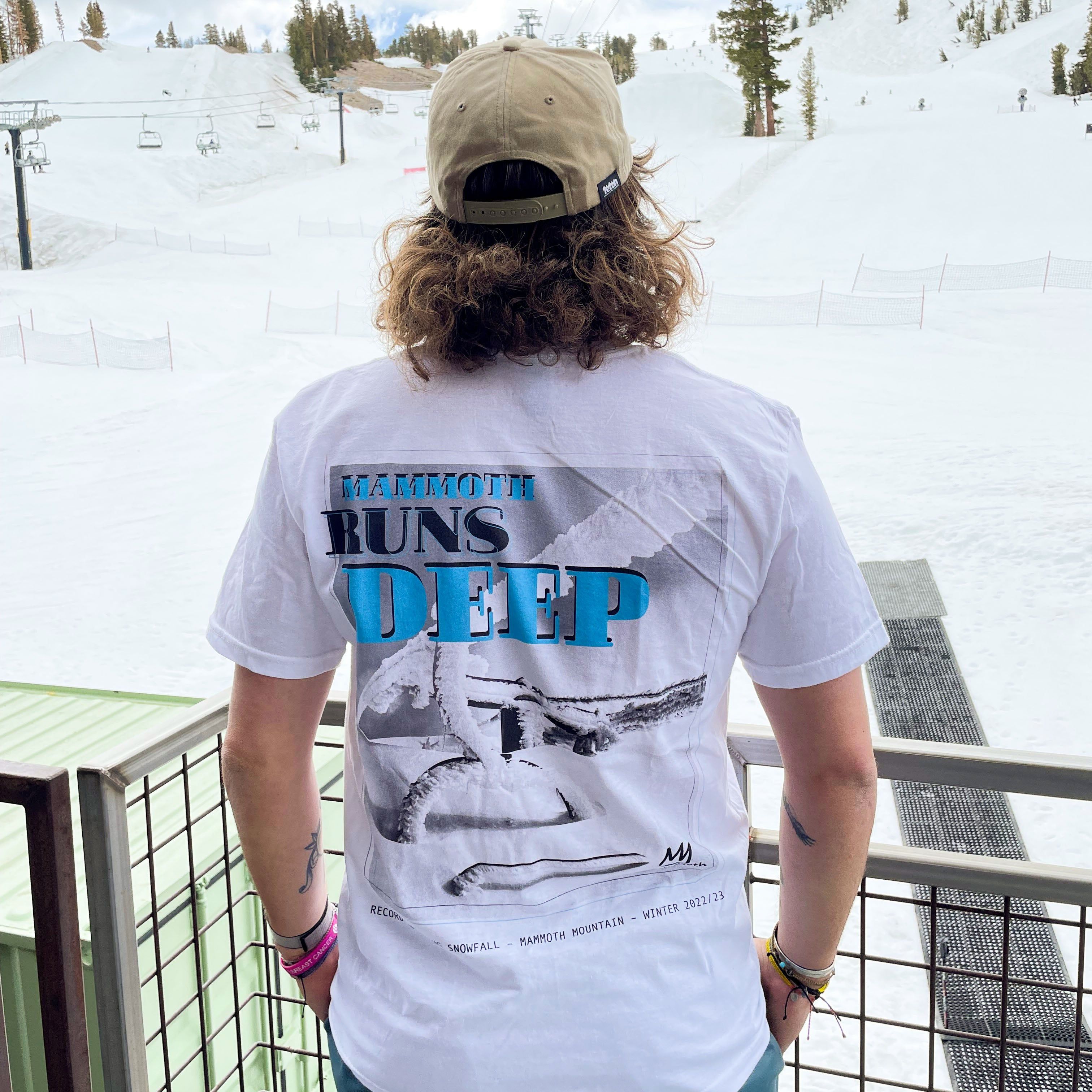 Record Snowfall T-Shirt sold by Mammoth