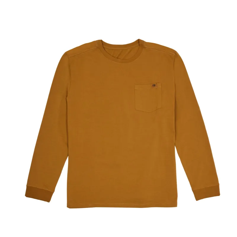 MOUNTAINSCAPE LS POCKET TEE sold by Mammoth