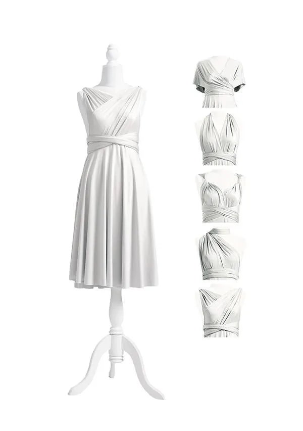 Silver Grey Multiway Infinity Dress sold by Infinity Dress product image thumbnail 5