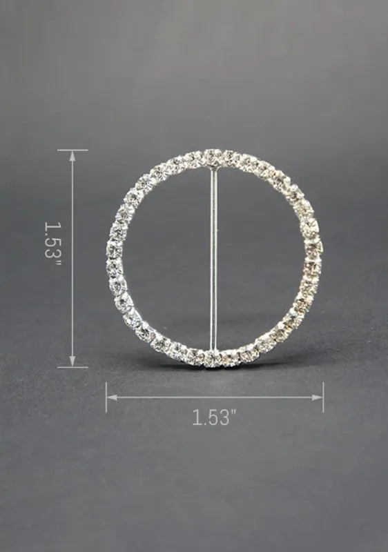 Diamante Round Strap Buckle for Infinity Dress sold by Infinity Dress