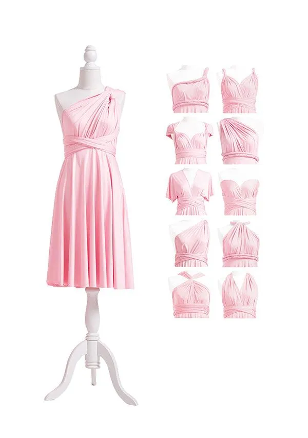 Blush Pink Multiway Infinity Dress sold by Infinity Dress product image thumbnail 5