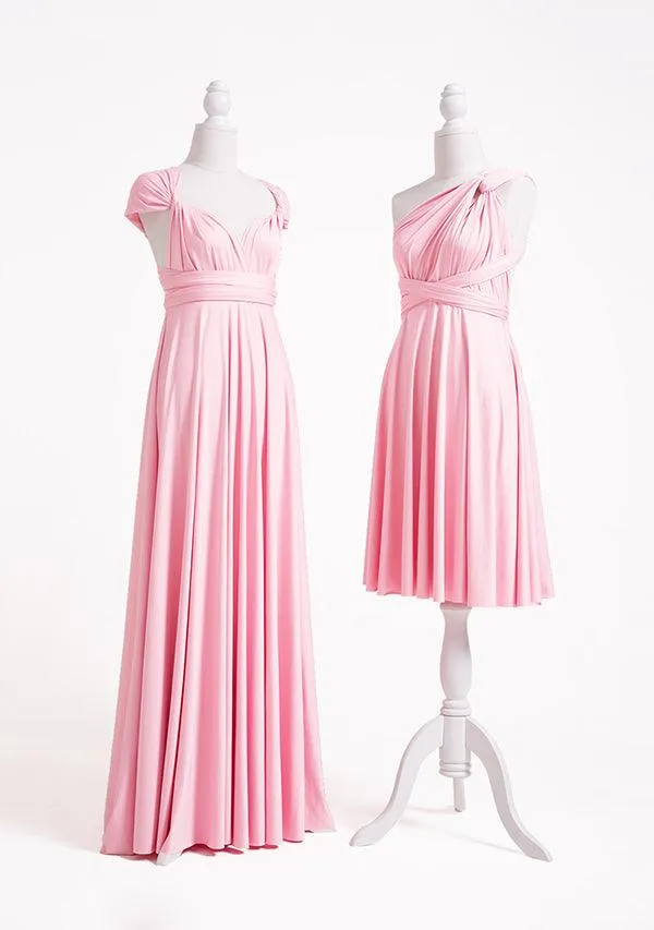 Blush Pink Multiway Infinity Dress sold by Infinity Dress product image thumbnail 3