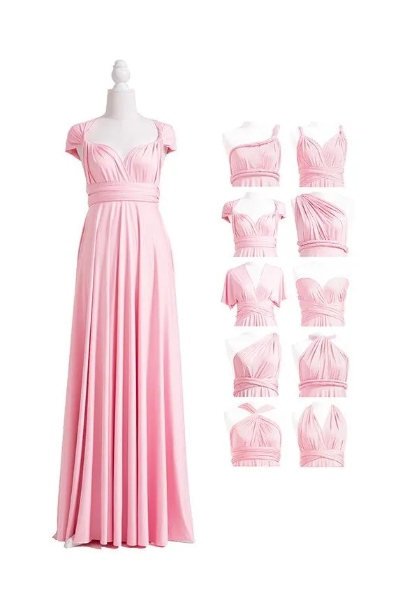 Blush Pink Multiway Infinity Dress sold by Infinity Dress product image thumbnail 4