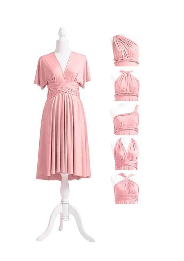 Dusty Rose Multiway Infinity Dress sold by Infinity Dress product image thumbnail 5