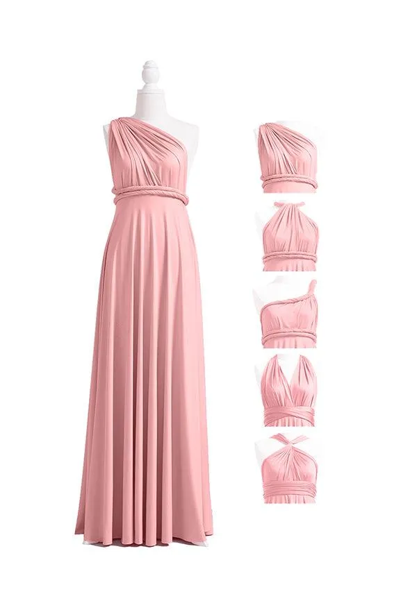 Dusty Rose Multiway Infinity Dress sold by Infinity Dress product image thumbnail 4
