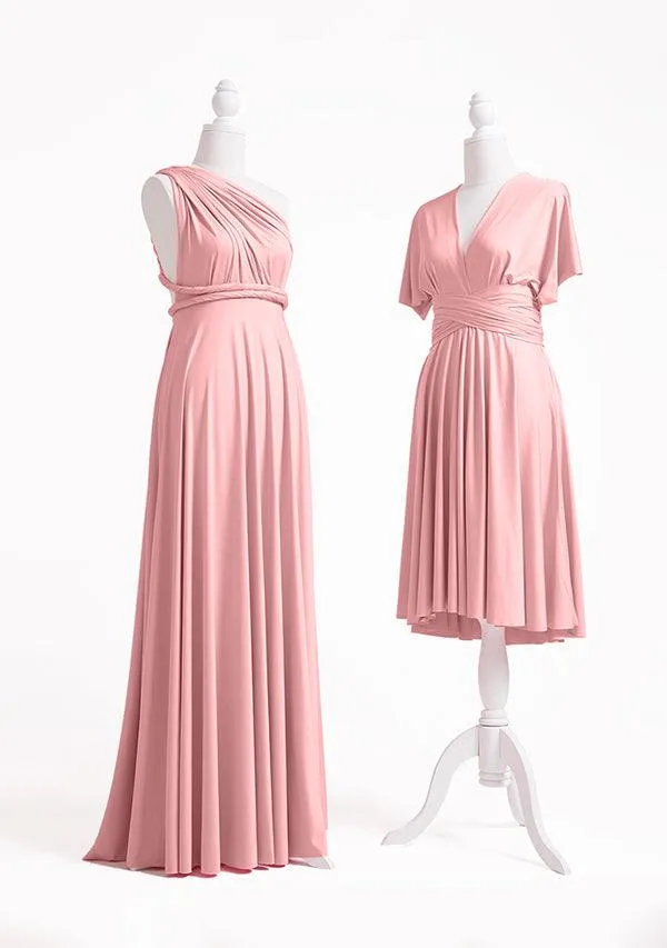 Dusty Rose Multiway Infinity Dress sold by Infinity Dress product image thumbnail 3