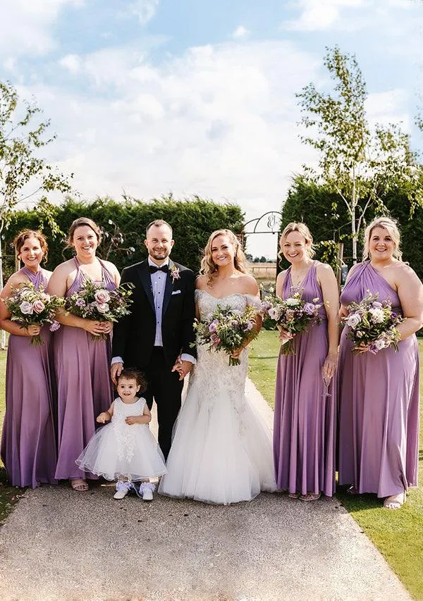 Mauve Multiway Convertible Infinity Dress sold by Infinity Dress product image thumbnail 2