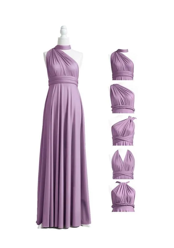 Mauve Multiway Convertible Infinity Dress sold by Infinity Dress product image thumbnail 4