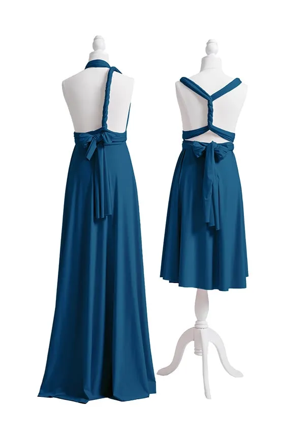 Teal Blue Multiway Infinity Dress sold by Infinity Dress product image thumbnail 5
