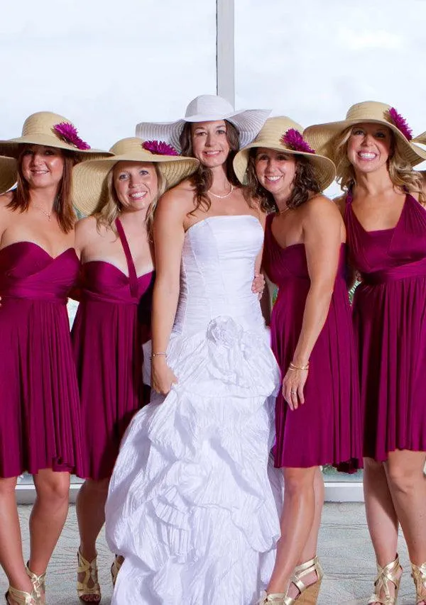 Plum Multiway Infinity Dress sold by Infinity Dress product image thumbnail 2