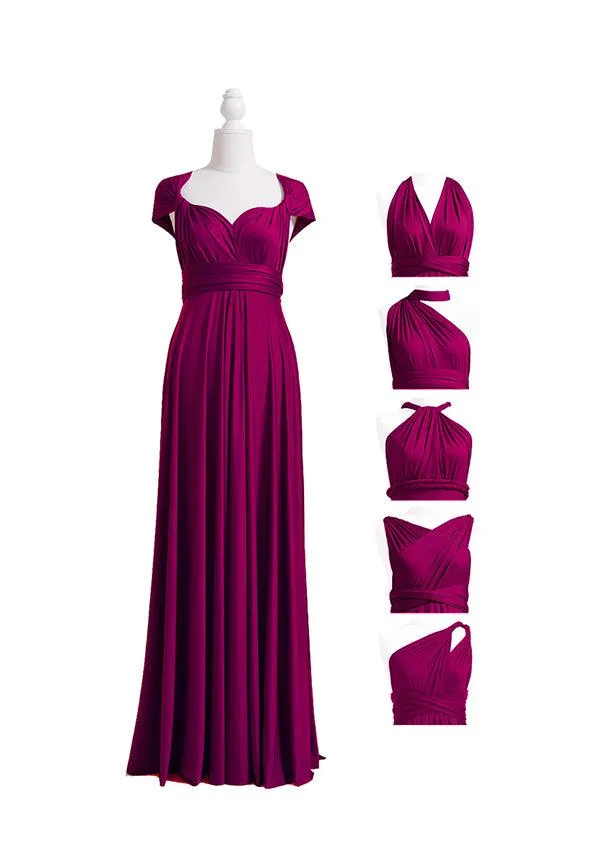 Plum Multiway Infinity Dress sold by Infinity Dress product image thumbnail 4