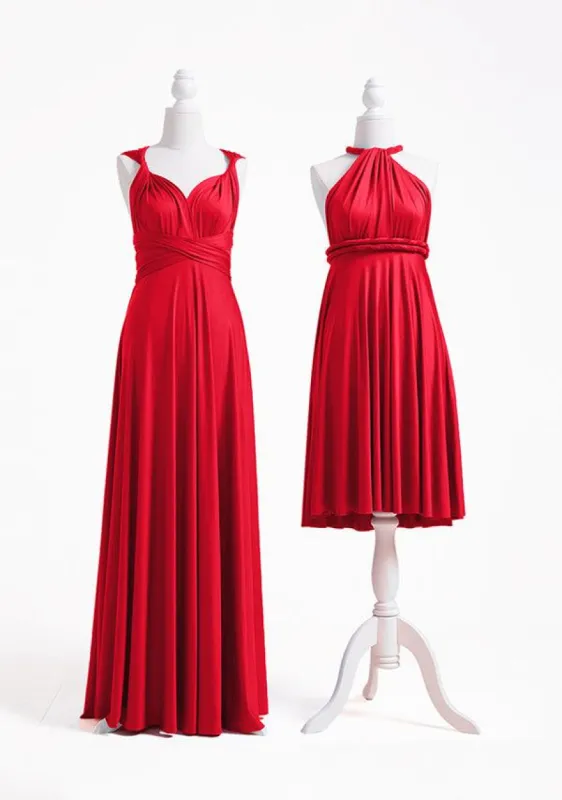 Red Multiway Infinity Dress sold by Infinity Dress