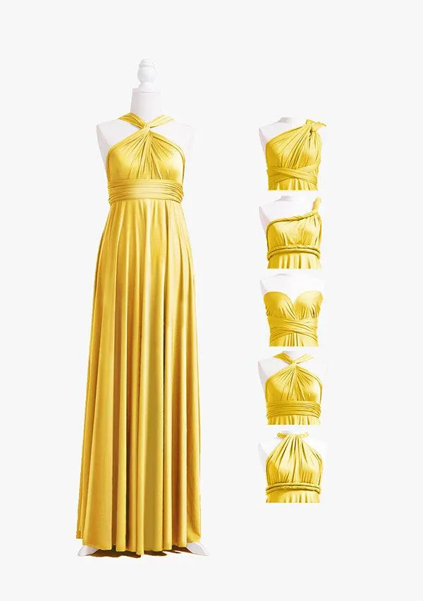 Gold Yellow Multiway Convertible Infinity Dress sold by Infinity Dress product image thumbnail 4
