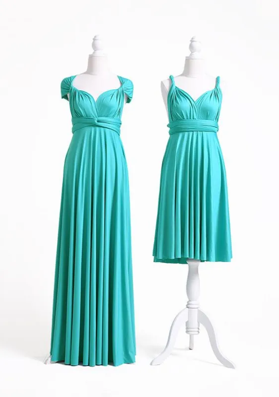 Turquoise Multiway Infinity Dress sold by Infinity Dress