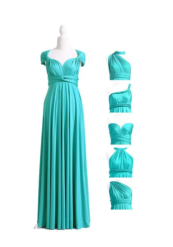 Turquoise Multiway Infinity Dress sold by Infinity Dress product image thumbnail 4