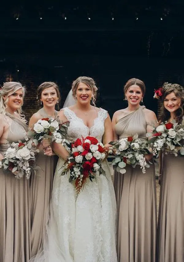 Taupe Multiway Convertible Infinity Dress sold by Infinity Dress product image thumbnail 2