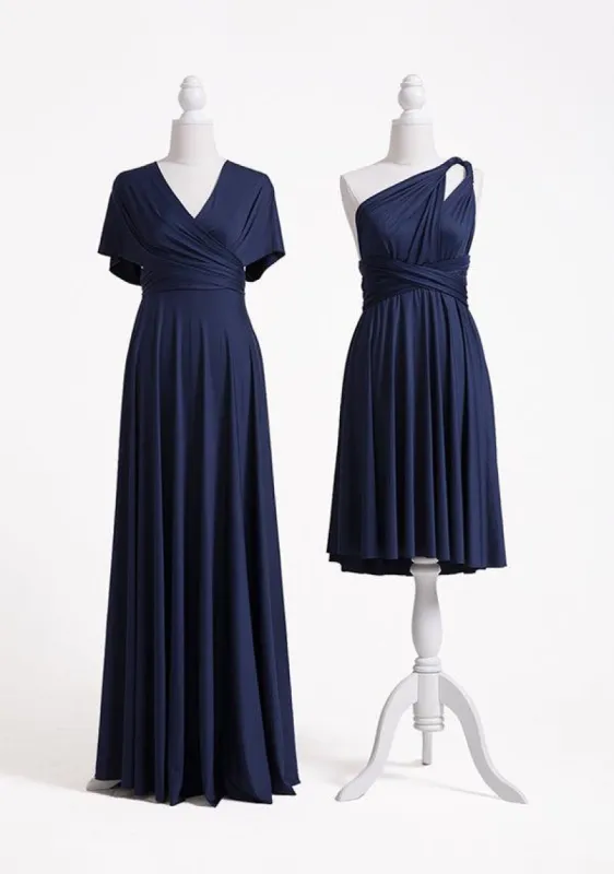 Navy Blue Multiway Infinity Dress sold by Infinity Dress