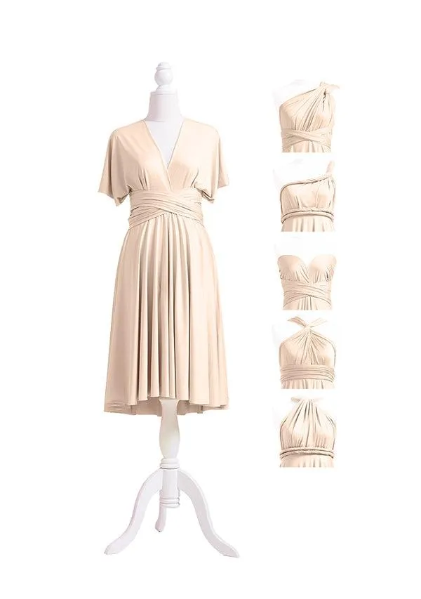 Champagne Multiway Infinity Dress sold by Infinity Dress product image thumbnail 5