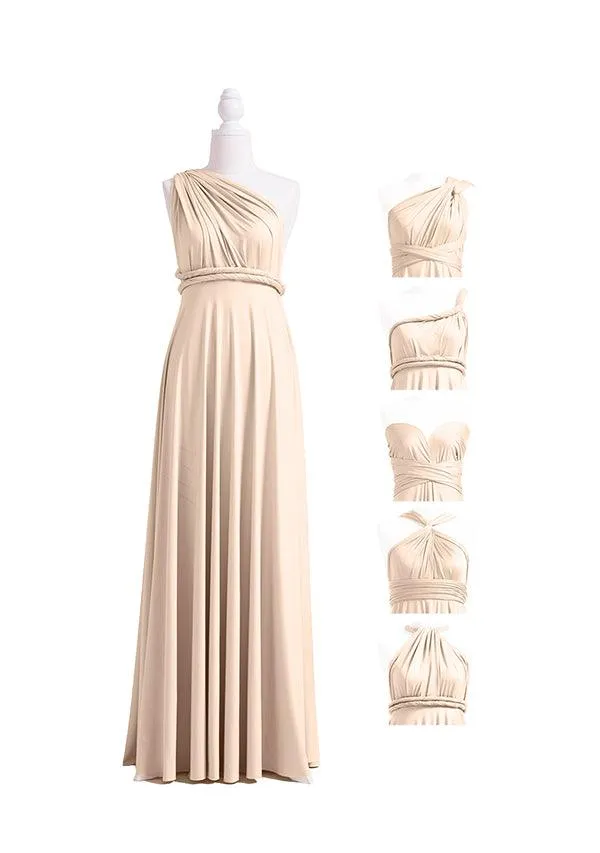 Champagne Multiway Infinity Dress sold by Infinity Dress product image thumbnail 4