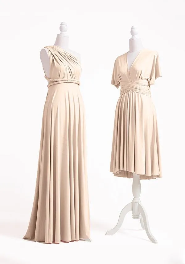 Champagne Multiway Infinity Dress sold by Infinity Dress product image thumbnail 3