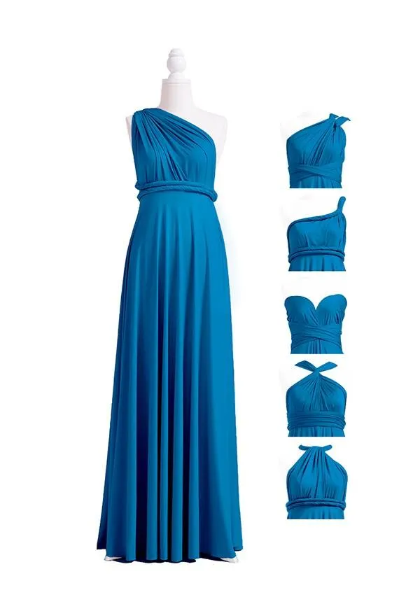 Peacock Blue Multiway Infinity Dress sold by Infinity Dress product image thumbnail 4