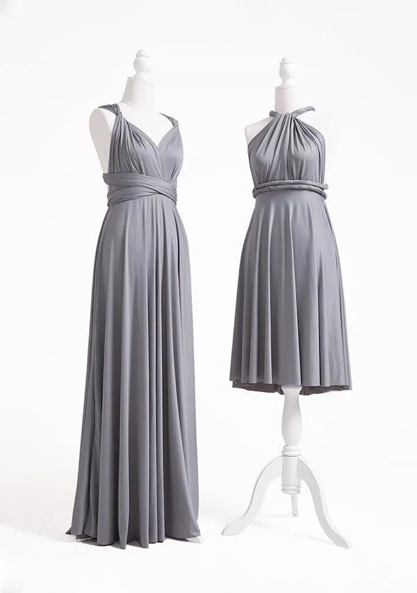 Grey Multiway Infinity Dress sold by Infinity Dress product image thumbnail 3