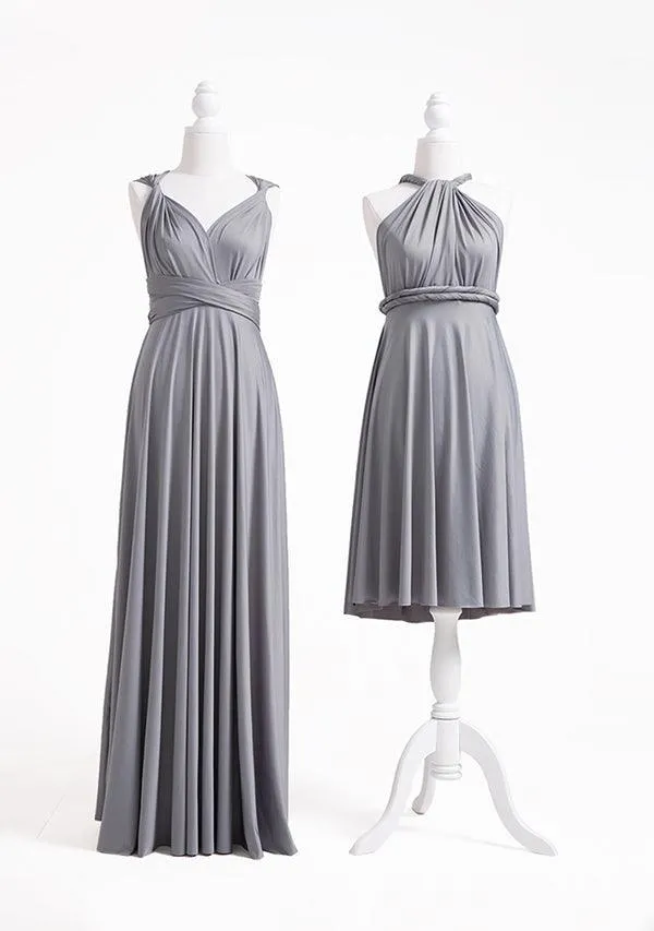 Grey Multiway Infinity Dress sold by Infinity Dress