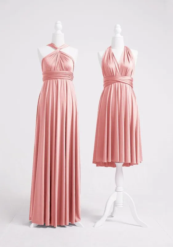 Rose Gold Multiway Infinity Dress sold by Infinity Dress