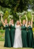 Dark Green Multiway Infinity Dress sold by Infinity Dress