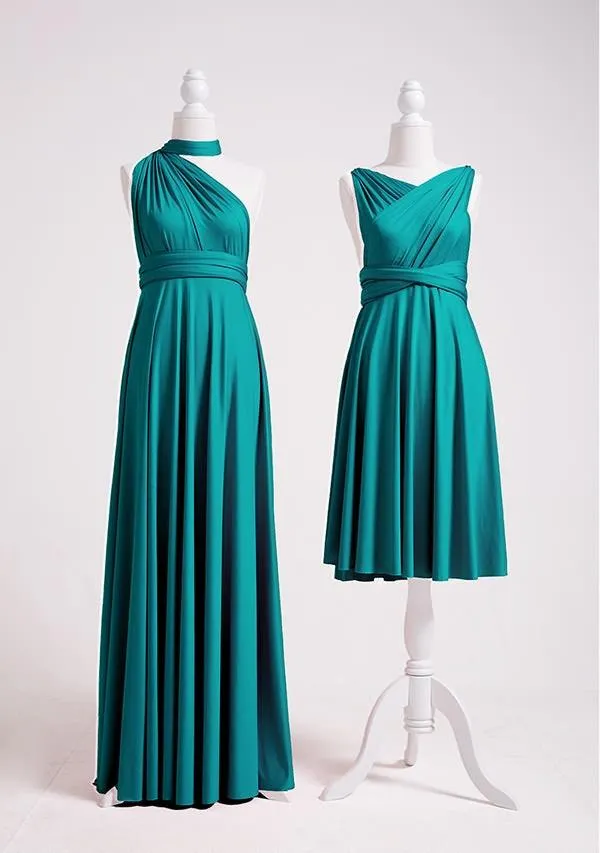 Teal Multiway Infinity Dress sold by Infinity Dress