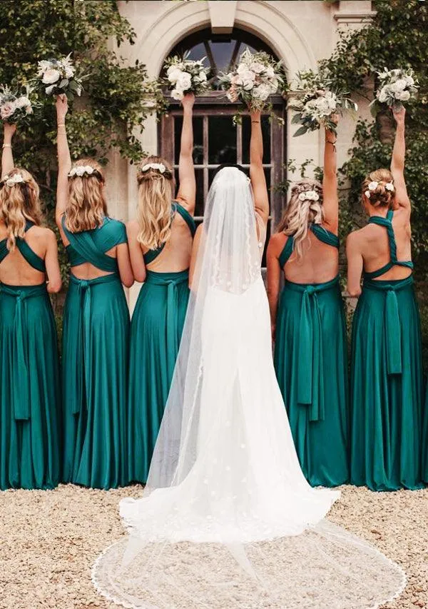 Teal Multiway Infinity Dress sold by Infinity Dress product image thumbnail 4