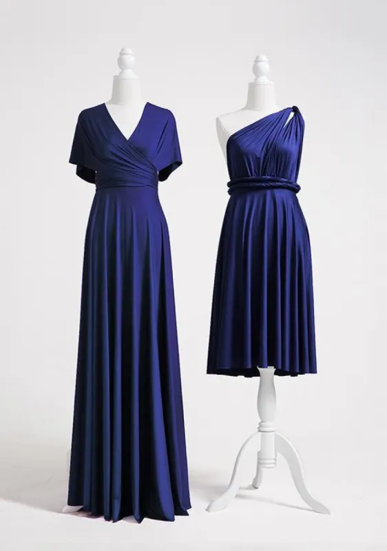 Midnight Blue Multiway Infinity Dress sold by Infinity Dress