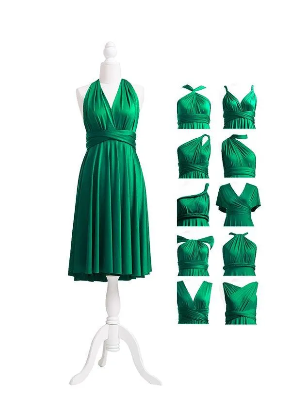Emerald Green Multiway Infinity Dress sold by Infinity Dress product image thumbnail 5