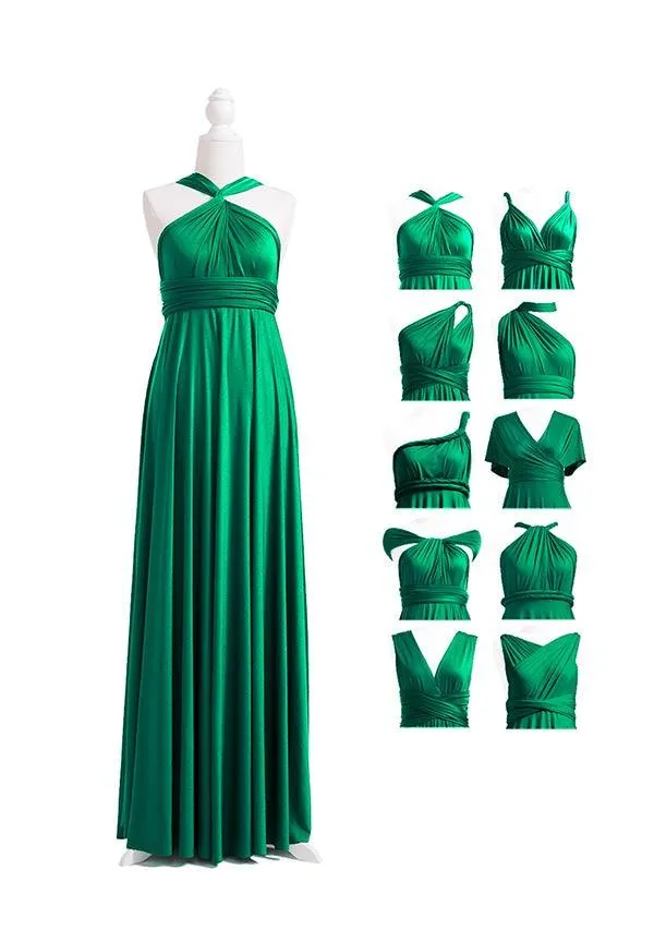 Emerald Green Multiway Infinity Dress sold by Infinity Dress product image thumbnail 4