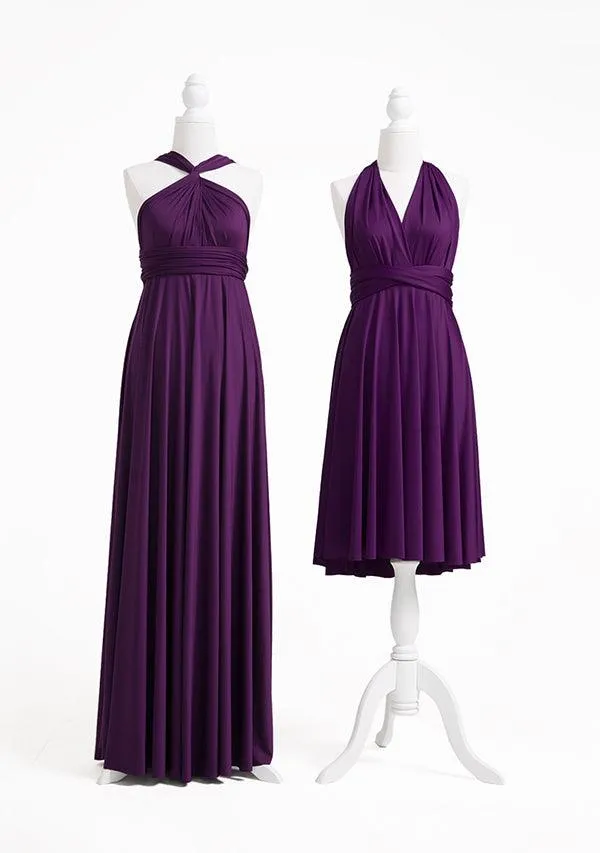Dark Purple Multiway Infinity Dress sold by Infinity Dress