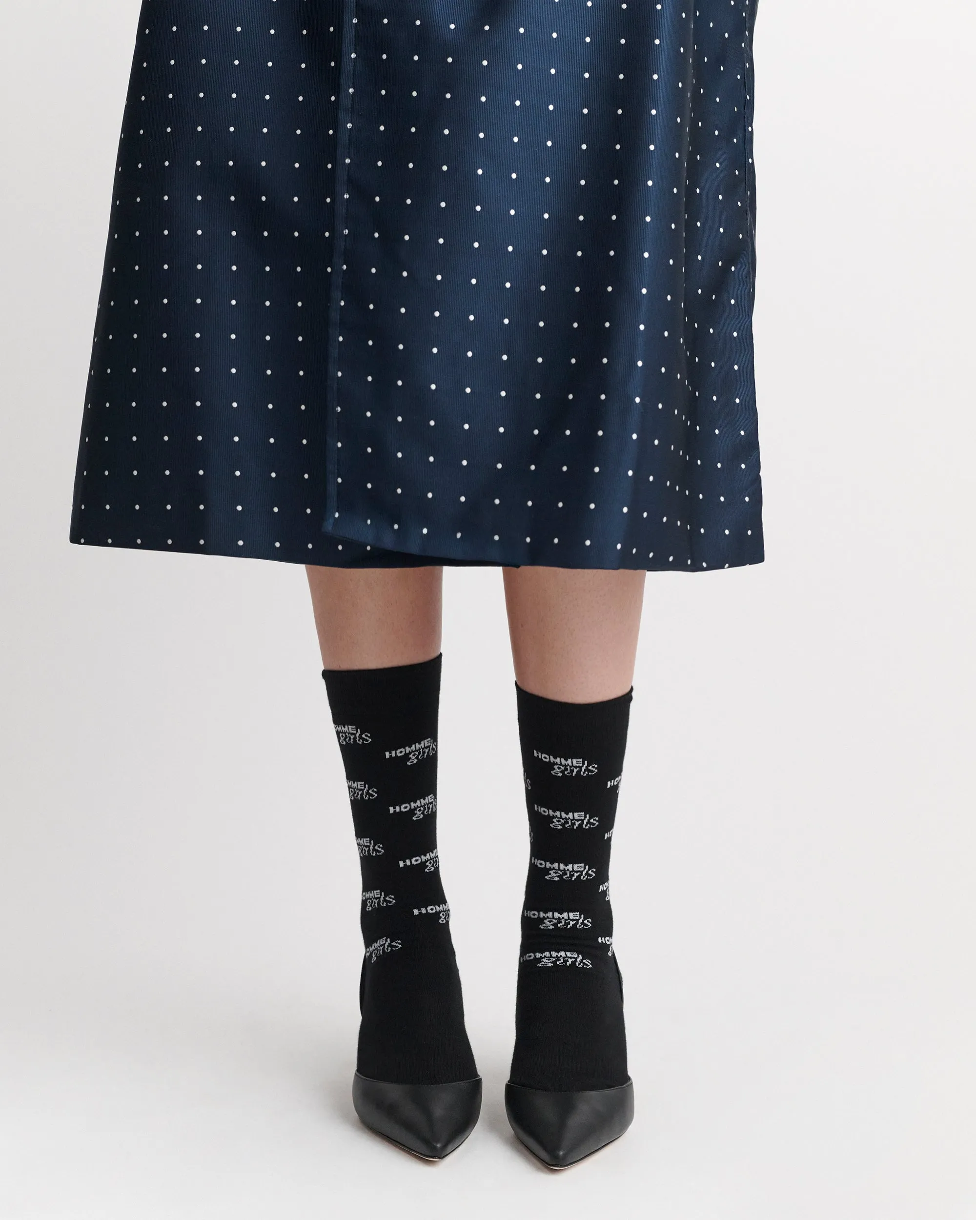 Dress Socks in Black sold by Homme Girls product image thumbnail 3