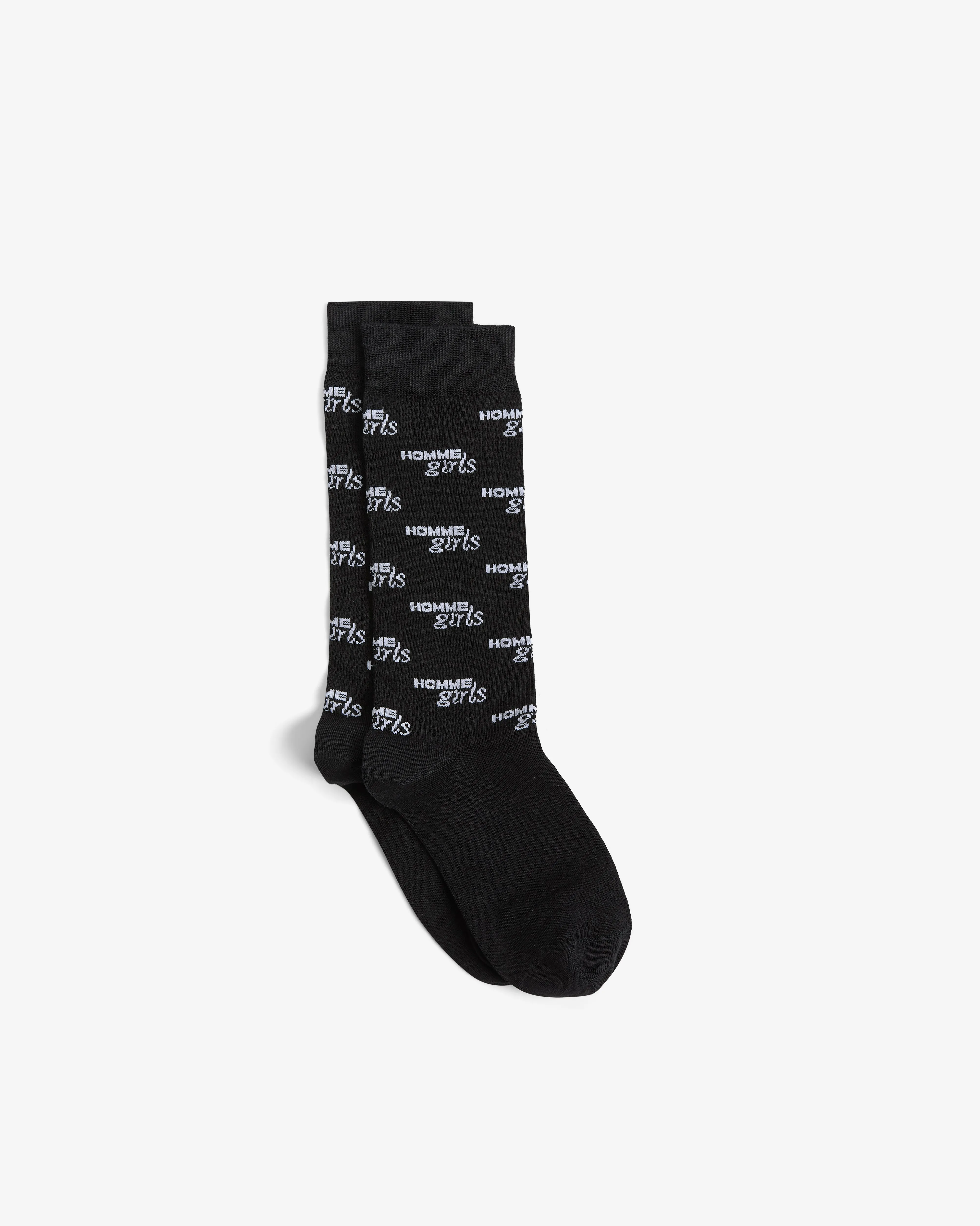 Dress Socks in Black sold by Homme Girls