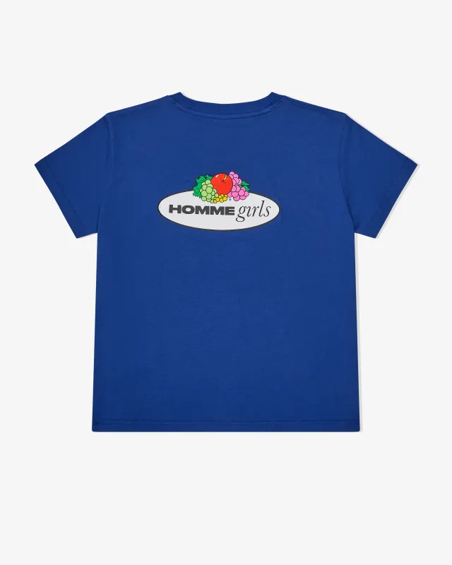 HommeGirls x Fruit Of The Loom Graphic Tee in Navy made by Homme Girls