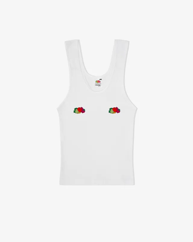 HommeGirls x Fruit Of The Loom "Fruity" Tank Top made by Homme Girls