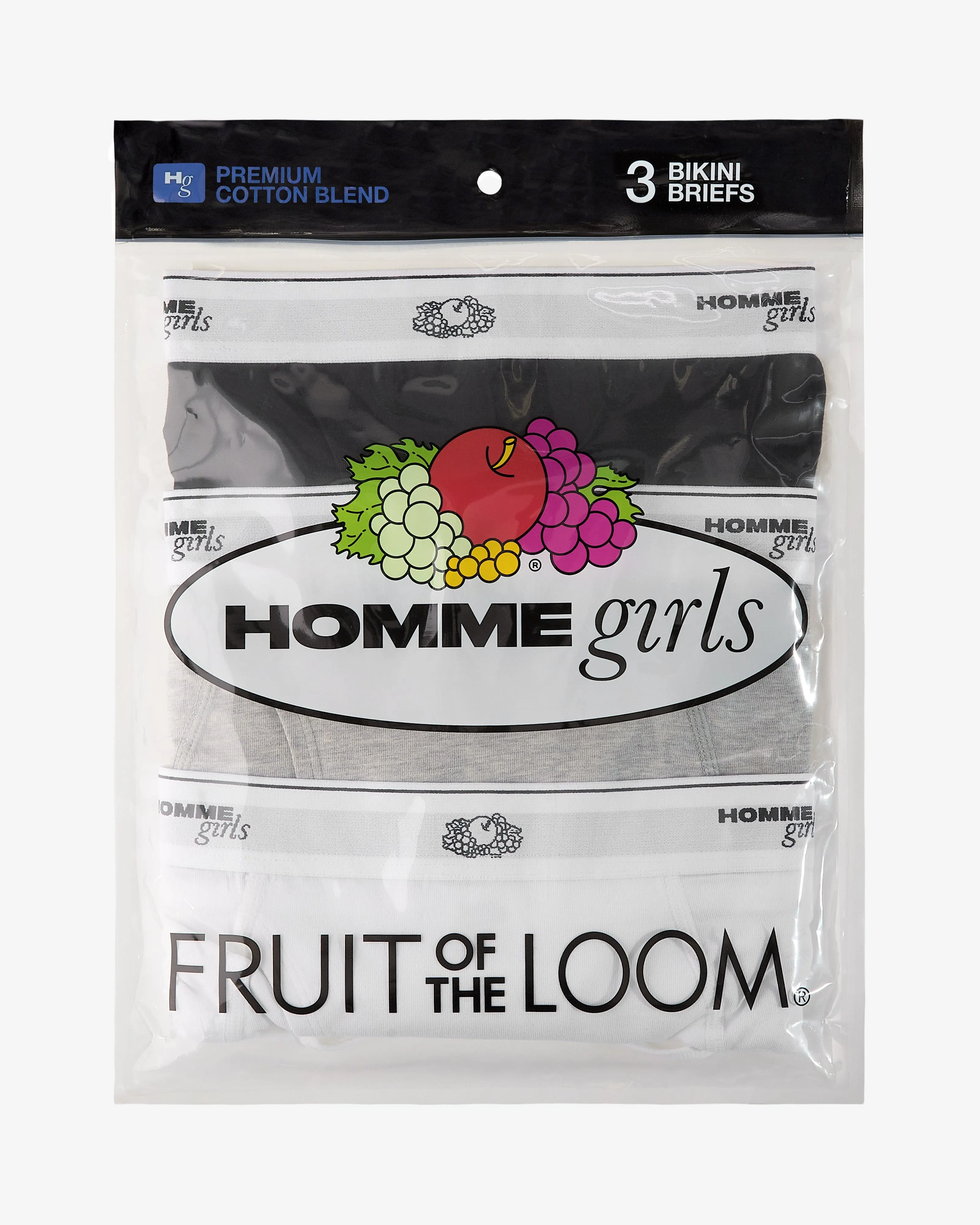HommeGirls x Fruit of the Loom Briefs (3-Pack) sold by Homme Girls product image thumbnail 4
