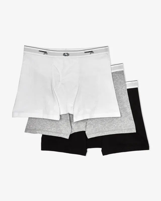 HommeGirls x Fruit of the Loom Boxer Briefs (3-Pack) made by Homme Girls