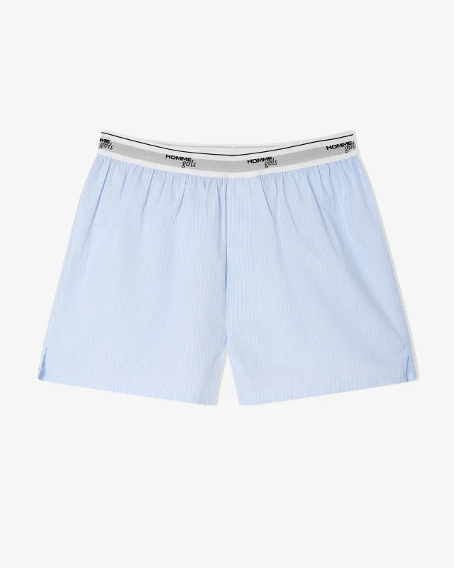 Boxer Shorts in Ticking Stripe made by Homme Girls