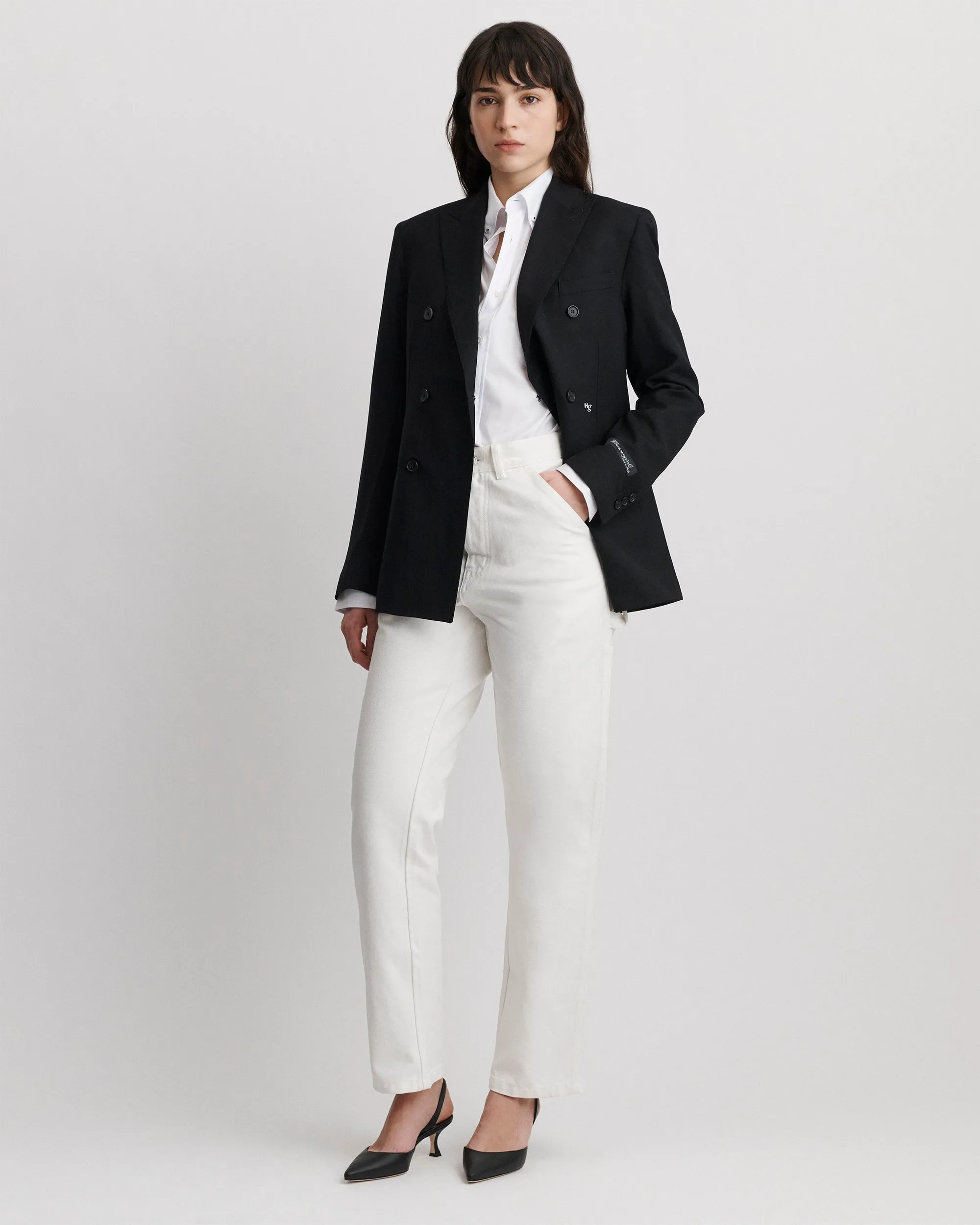 Men's Blazer in Black sold by Homme Girls product image thumbnail 2