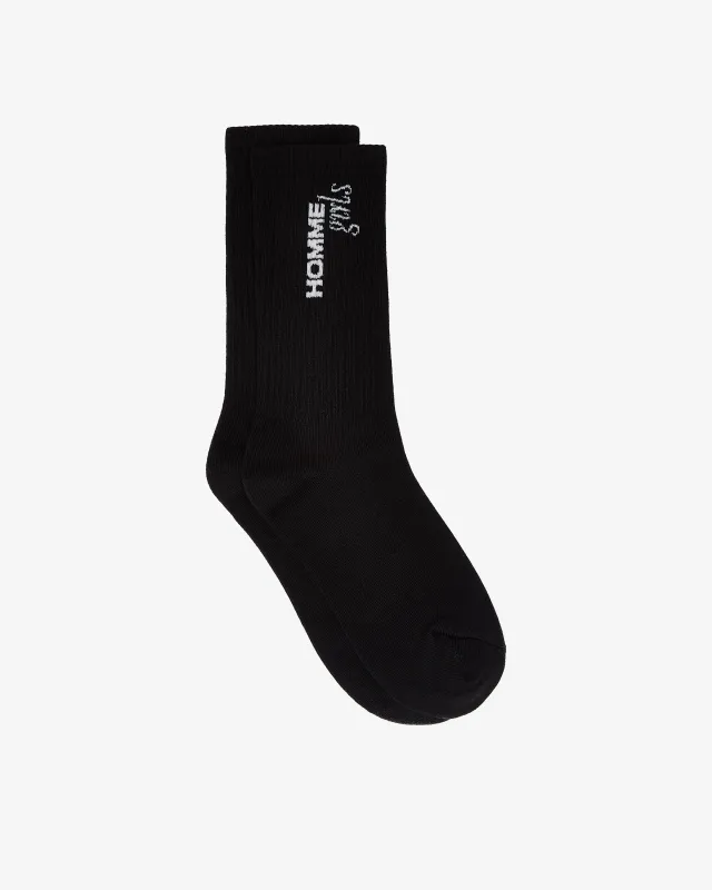 Original Tube Socks in Black made by Homme Girls