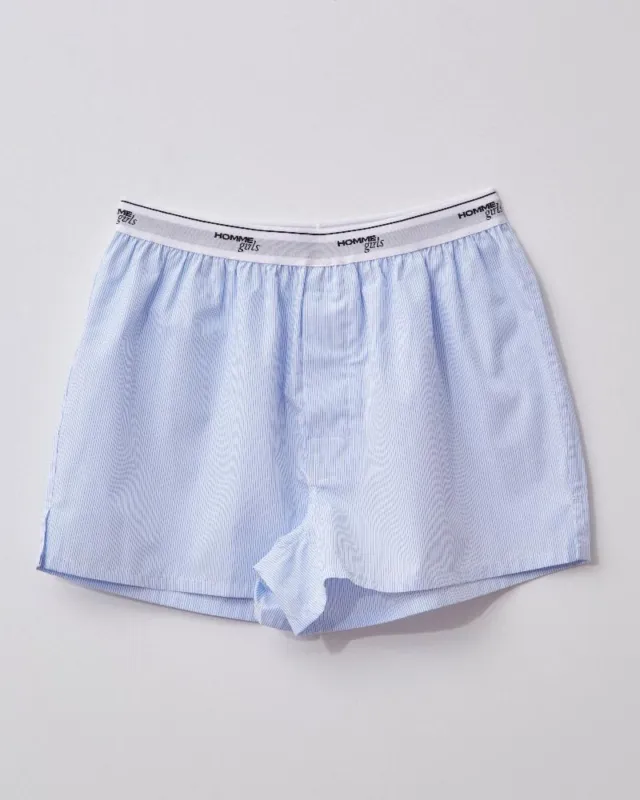 Boxer Shorts in Mini Stripe made by Homme Girls