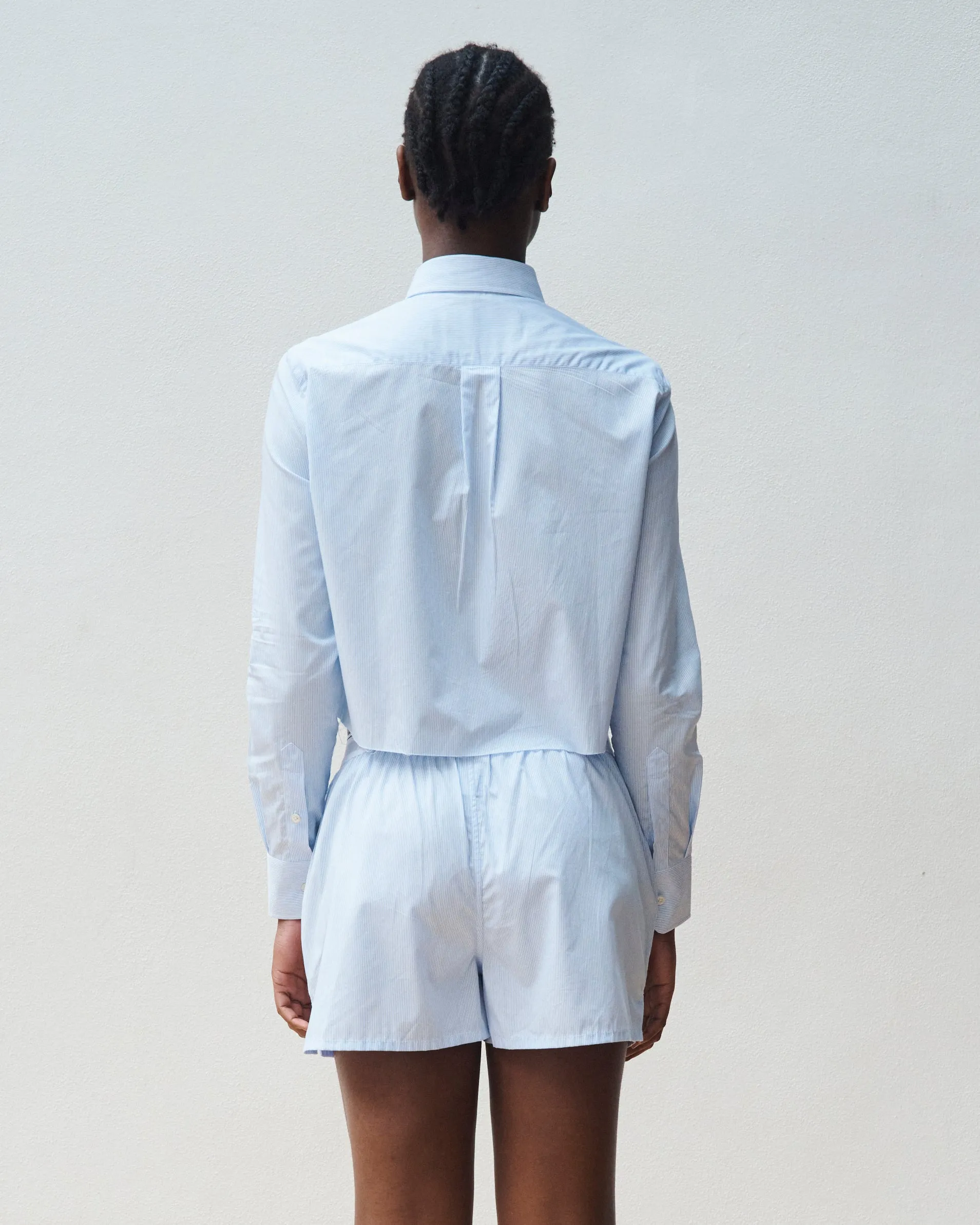 Boxer Shorts in Chambray Blue sold by Homme Girls product image thumbnail 3