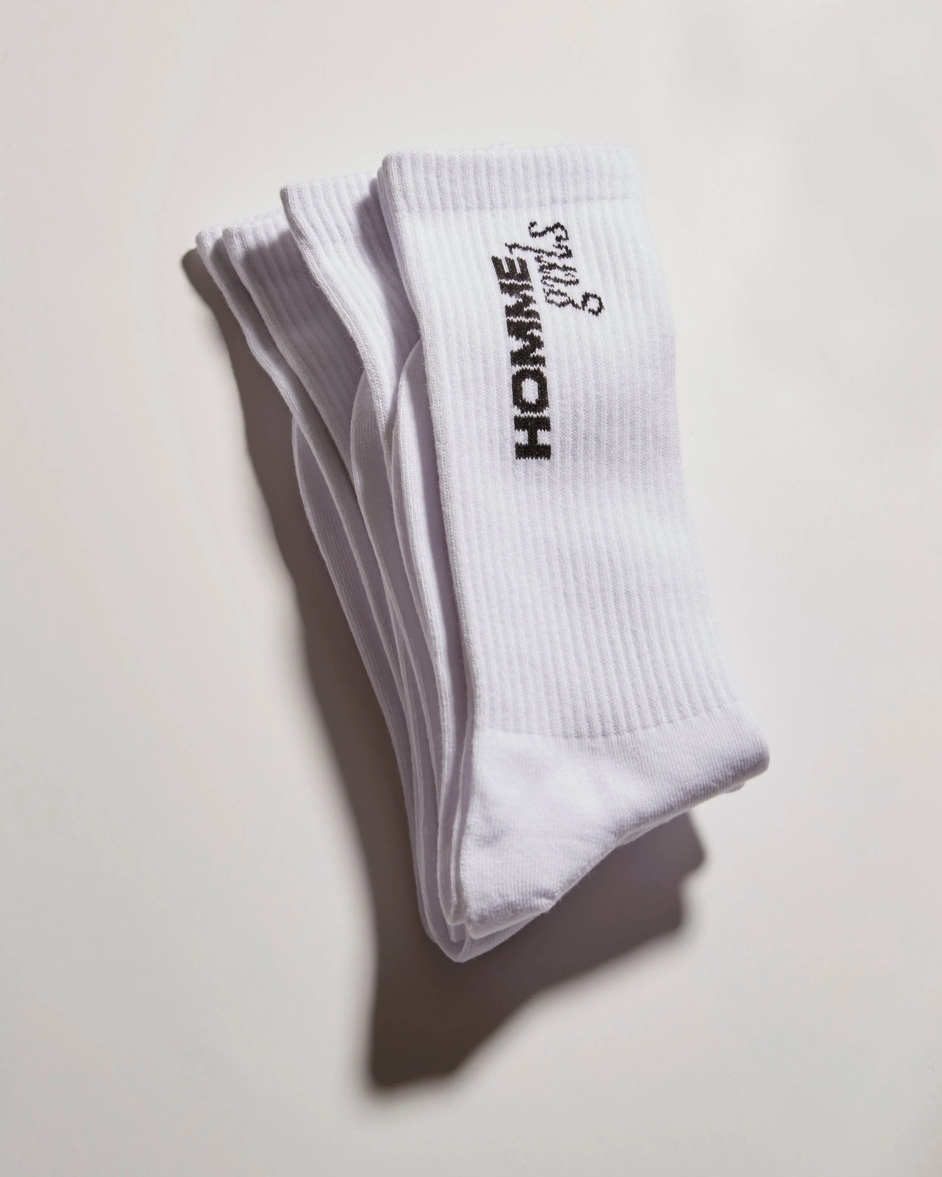 Original Tube Socks in White sold by Homme Girls product image thumbnail 3