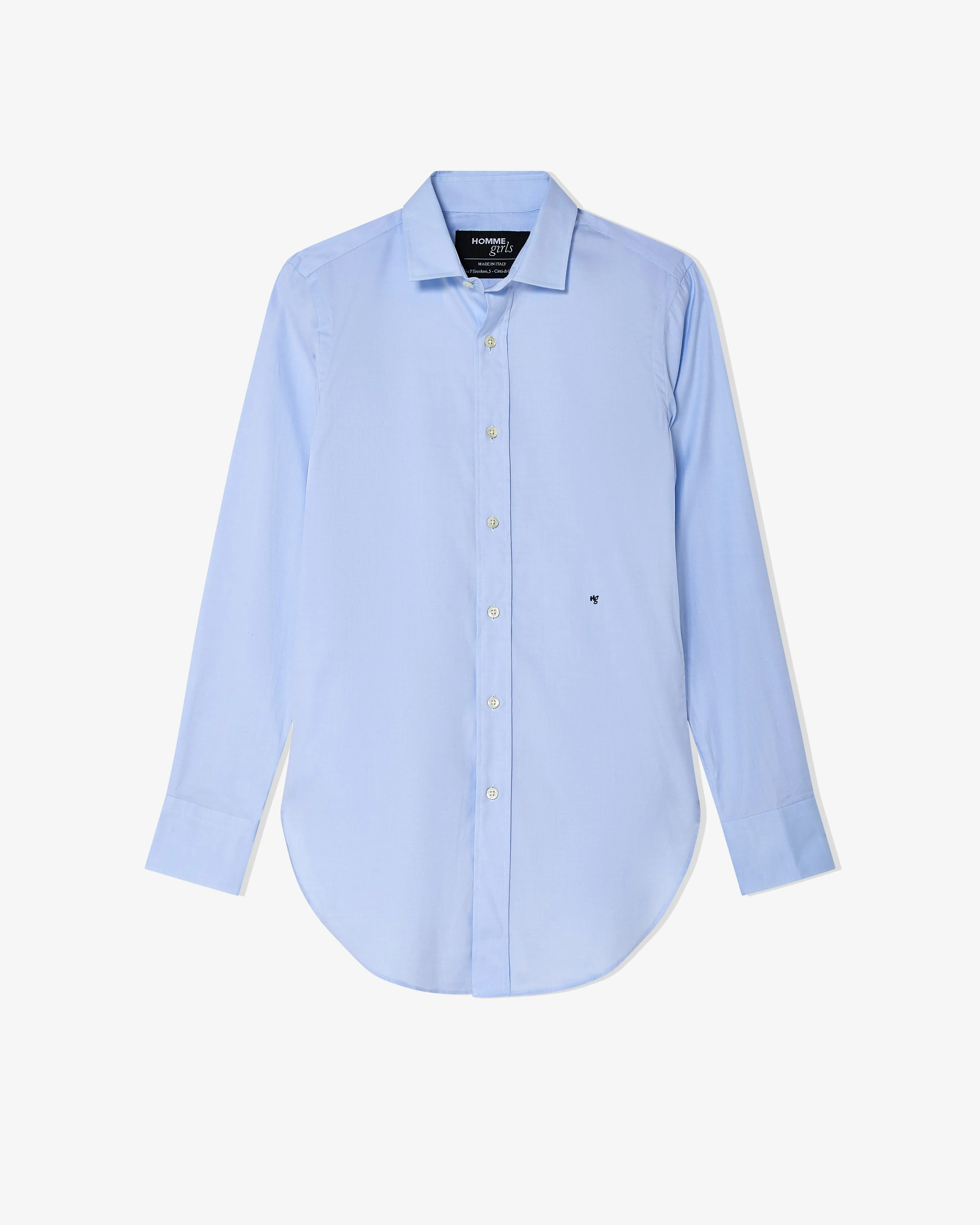 Classic Shirt in Chambray Blue sold by Homme Girls