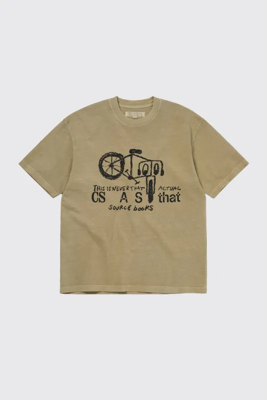 TNT ASb Services Tee (Khaki) made by Actual Source Books